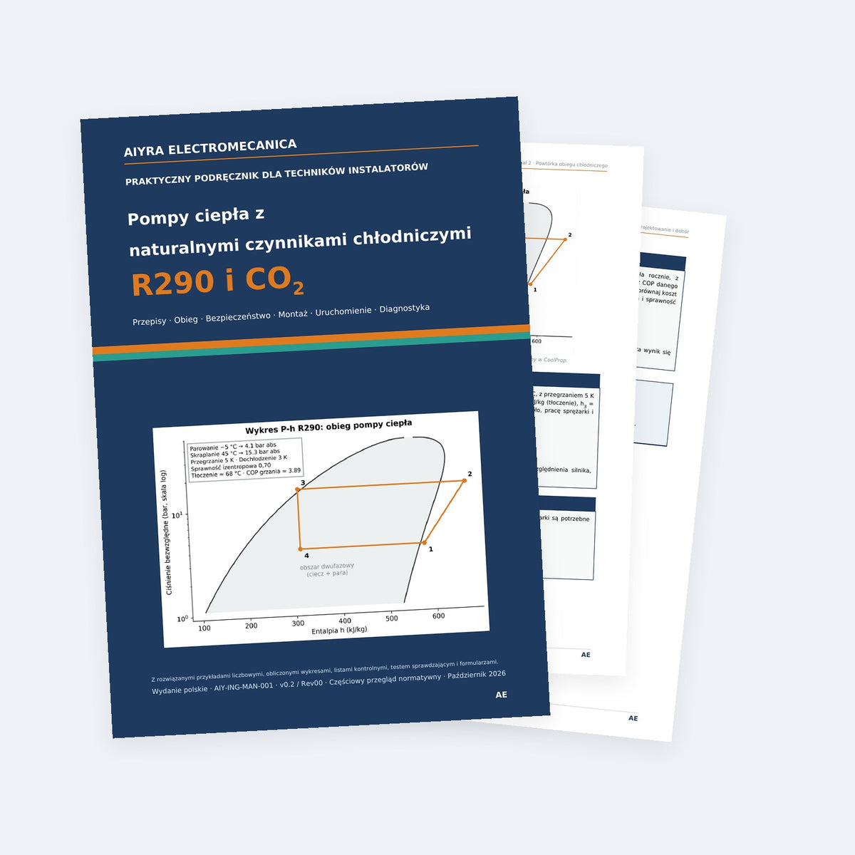 Pompy ciepła z naturalnymi czynnikami chłodniczymi: R290 i CO₂ (PL)